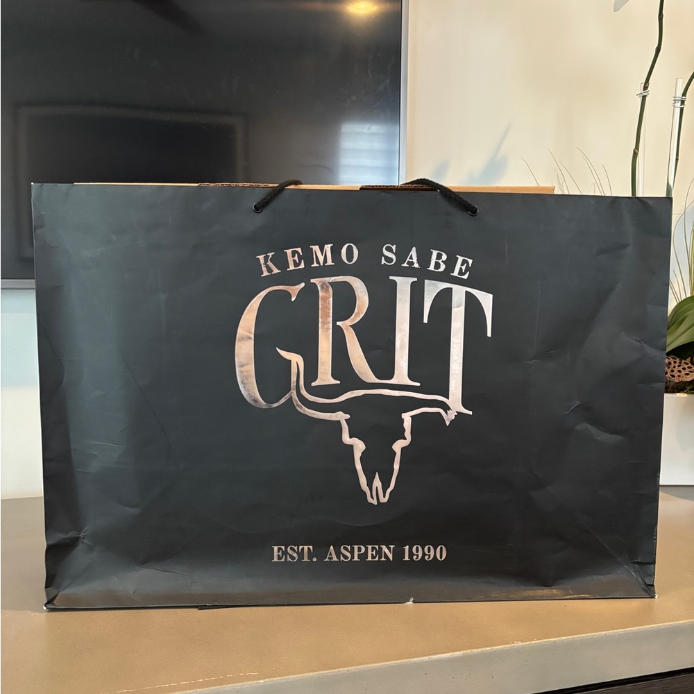 Kemo Sabe Grit Black Tote Bag